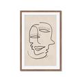 Picture of Two Faced I  _GroupedProduct_Rectangle_Portrait_Framed_Matted_