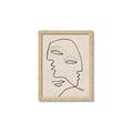 Picture of Two Faced II _GroupedProduct_Rectangle_Portrait_Framed_Matted_