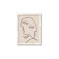 Picture of Two Faced II _GroupedProduct_Rectangle_Portrait_Framed_Matted_