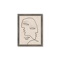 Picture of Two Faced II _GroupedProduct_Rectangle_Portrait_Framed_Matted_