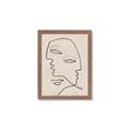 Picture of Two Faced II _GroupedProduct_Rectangle_Portrait_Framed_Matted_
