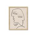 Picture of Two Faced II _GroupedProduct_Rectangle_Portrait_Framed_Matted_