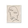 Picture of Two Faced II _GroupedProduct_Rectangle_Portrait_Framed_Matted_