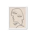 Picture of Two Faced II _GroupedProduct_Rectangle_Portrait_Framed_Matted_