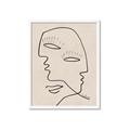 Picture of Two Faced II _GroupedProduct_Rectangle_Portrait_Framed_Matted_