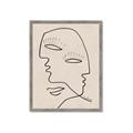 Picture of Two Faced II _GroupedProduct_Rectangle_Portrait_Framed_Matted_