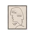 Picture of Two Faced II _GroupedProduct_Rectangle_Portrait_Framed_Matted_