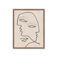 Picture of Two Faced II _GroupedProduct_Rectangle_Portrait_Framed_Matted_