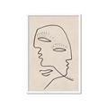 Picture of Two Faced II _GroupedProduct_Rectangle_Portrait_Framed_Matted_