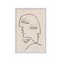 Picture of Two Faced II _GroupedProduct_Rectangle_Portrait_Framed_Matted_