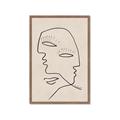 Picture of Two Faced II _GroupedProduct_Rectangle_Portrait_Framed_Matted_
