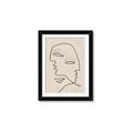 Picture of Two Faced II _GroupedProduct_Rectangle_Portrait_Framed_Matted_