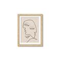 Picture of Two Faced II _GroupedProduct_Rectangle_Portrait_Framed_Matted_