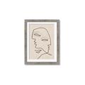Picture of Two Faced II _GroupedProduct_Rectangle_Portrait_Framed_Matted_