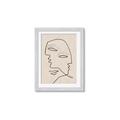 Picture of Two Faced II _GroupedProduct_Rectangle_Portrait_Framed_Matted_