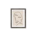 Picture of Two Faced II _GroupedProduct_Rectangle_Portrait_Framed_Matted_