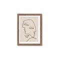 Picture of Two Faced II _GroupedProduct_Rectangle_Portrait_Framed_Matted_