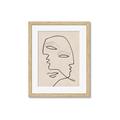 Picture of Two Faced II _GroupedProduct_Rectangle_Portrait_Framed_Matted_