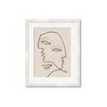 Picture of Two Faced II _GroupedProduct_Rectangle_Portrait_Framed_Matted_