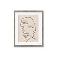 Picture of Two Faced II _GroupedProduct_Rectangle_Portrait_Framed_Matted_