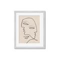 Picture of Two Faced II _GroupedProduct_Rectangle_Portrait_Framed_Matted_