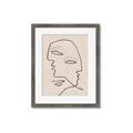 Picture of Two Faced II _GroupedProduct_Rectangle_Portrait_Framed_Matted_