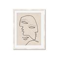 Picture of Two Faced II _GroupedProduct_Rectangle_Portrait_Framed_Matted_