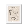 Picture of Two Faced II _GroupedProduct_Rectangle_Portrait_Framed_Matted_