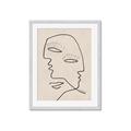Picture of Two Faced II _GroupedProduct_Rectangle_Portrait_Framed_Matted_