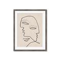 Picture of Two Faced II _GroupedProduct_Rectangle_Portrait_Framed_Matted_