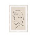 Picture of Two Faced II _GroupedProduct_Rectangle_Portrait_Framed_Matted_