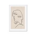 Picture of Two Faced II _GroupedProduct_Rectangle_Portrait_Framed_Matted_