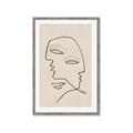Picture of Two Faced II _GroupedProduct_Rectangle_Portrait_Framed_Matted_