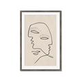 Picture of Two Faced II _GroupedProduct_Rectangle_Portrait_Framed_Matted_