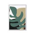 Picture of Leafy I  _GroupedProduct_Rectangle_Portrait_Framed_Matted_