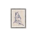 Picture of Blue Botanical I  _GroupedProduct_Rectangle_Portrait_Framed_Matted_