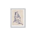 Picture of Blue Botanical I  _GroupedProduct_Rectangle_Portrait_Framed_Matted_