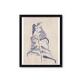 Picture of Blue Botanical I  _GroupedProduct_Rectangle_Portrait_Framed_Matted_