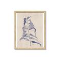 Picture of Blue Botanical I  _GroupedProduct_Rectangle_Portrait_Framed_Matted_