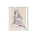 Picture of Blue Botanical I  _GroupedProduct_Rectangle_Portrait_Framed_Matted_