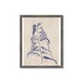 Picture of Blue Botanical I  _GroupedProduct_Rectangle_Portrait_Framed_Matted_