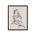 Picture of Blue Botanical I  _GroupedProduct_Rectangle_Portrait_Framed_Matted_