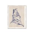 Picture of Blue Botanical I  _GroupedProduct_Rectangle_Portrait_Framed_Matted_