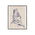 Picture of Blue Botanical I  _GroupedProduct_Rectangle_Portrait_Framed_Matted_