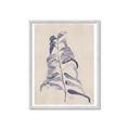 Picture of Blue Botanical I  _GroupedProduct_Rectangle_Portrait_Framed_Matted_