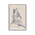 Picture of Blue Botanical I  _GroupedProduct_Rectangle_Portrait_Framed_Matted_