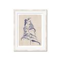 Picture of Blue Botanical I  _GroupedProduct_Rectangle_Portrait_Framed_Matted_