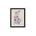 Picture of Blue Botanical II _GroupedProduct_Rectangle_Portrait_Framed_Matted_