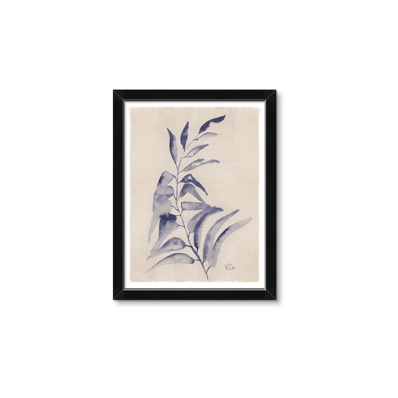 Picture of Blue Botanical II _GroupedProduct_Rectangle_Portrait_Framed_Matted_