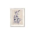 Picture of Blue Botanical II _GroupedProduct_Rectangle_Portrait_Framed_Matted_